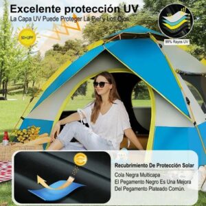 Tent Hut 4 People Camping tent - 210x200x135cm