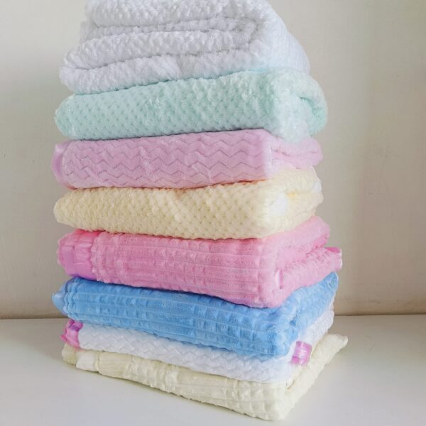 Warm Fleece Soft Baby Shawl Blanket