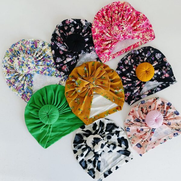 Baby Girl Stretch Turban Headband / Headwrap