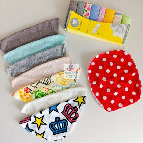 8 Piece Washcloth