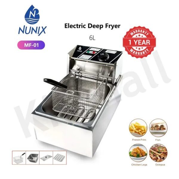 NunixDF-01 Electric Deep fryer