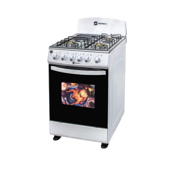 Silver 50*55 unitech full gas freestanding JET autoignition cooker