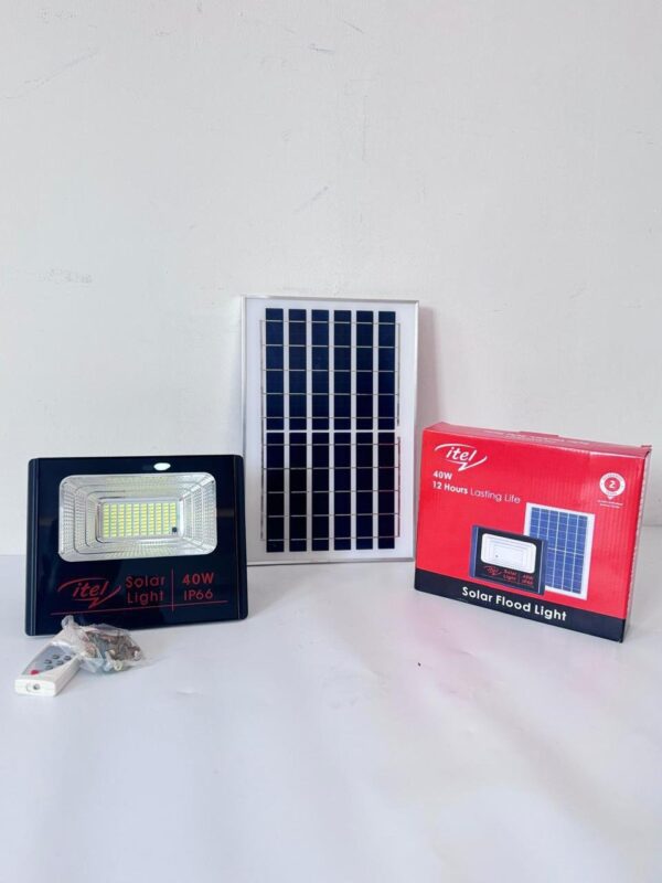 Solar flood lights itel 40wats