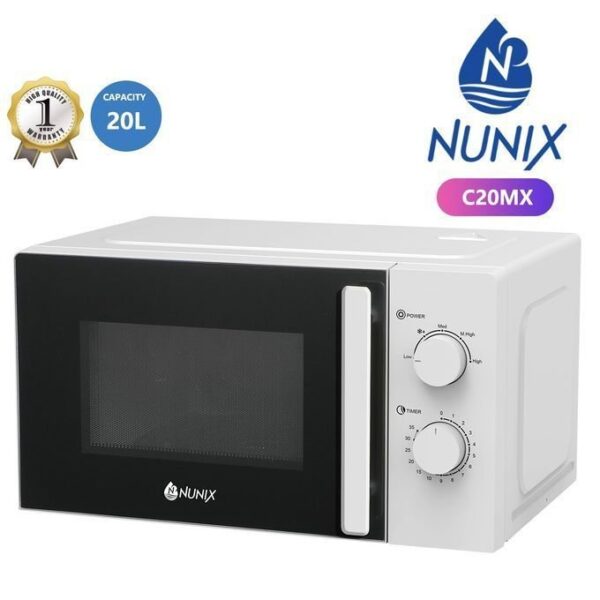 Nunix 20 Litres Manual Setting Microwave Oven