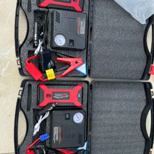 Multi-Function Jump Starter with Air Compressor Pump-89,800mAh